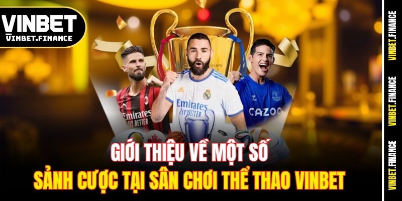 Giới thiệu về một số sảnh cược tại sân chơi thể thao Vinbet 