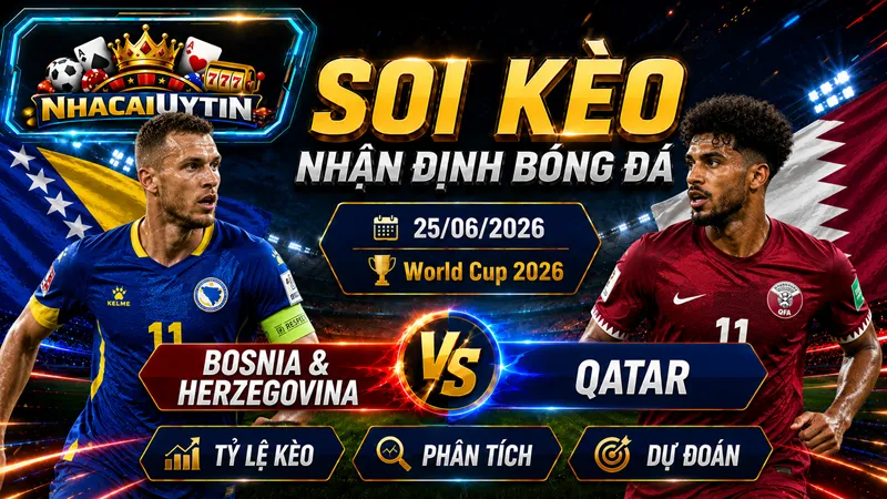 Đội hình của Bosnia & Herzegovina vs Qatar