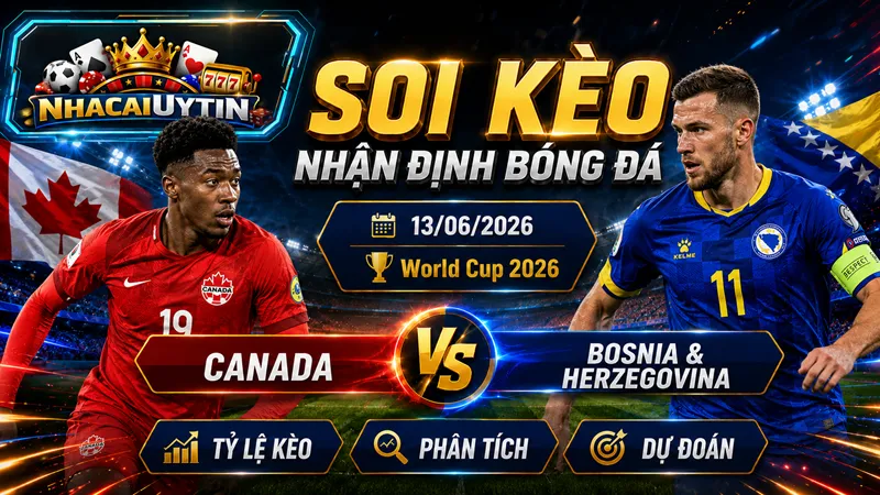 Đội hình dự kiến trước trận Canada vs Bosnia & Herzegovina