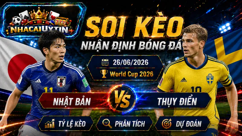 Đội hình ra sân dự kiến của Nhật Bản vs Thụy Điển