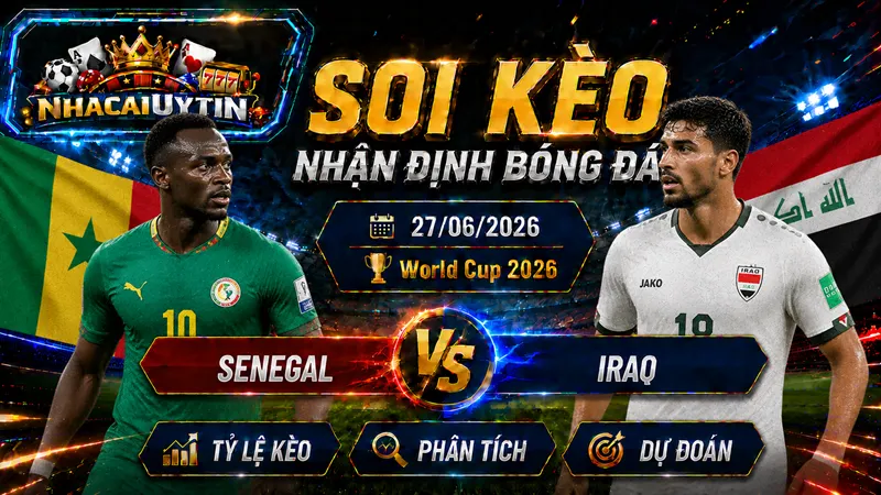 Đội hình ra sân dự kiến của Senegal vs Iraq