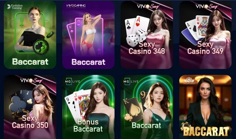Thao tác tham gia sảnh Baccarat trực tuyến chi tiết dành cho tân thủ